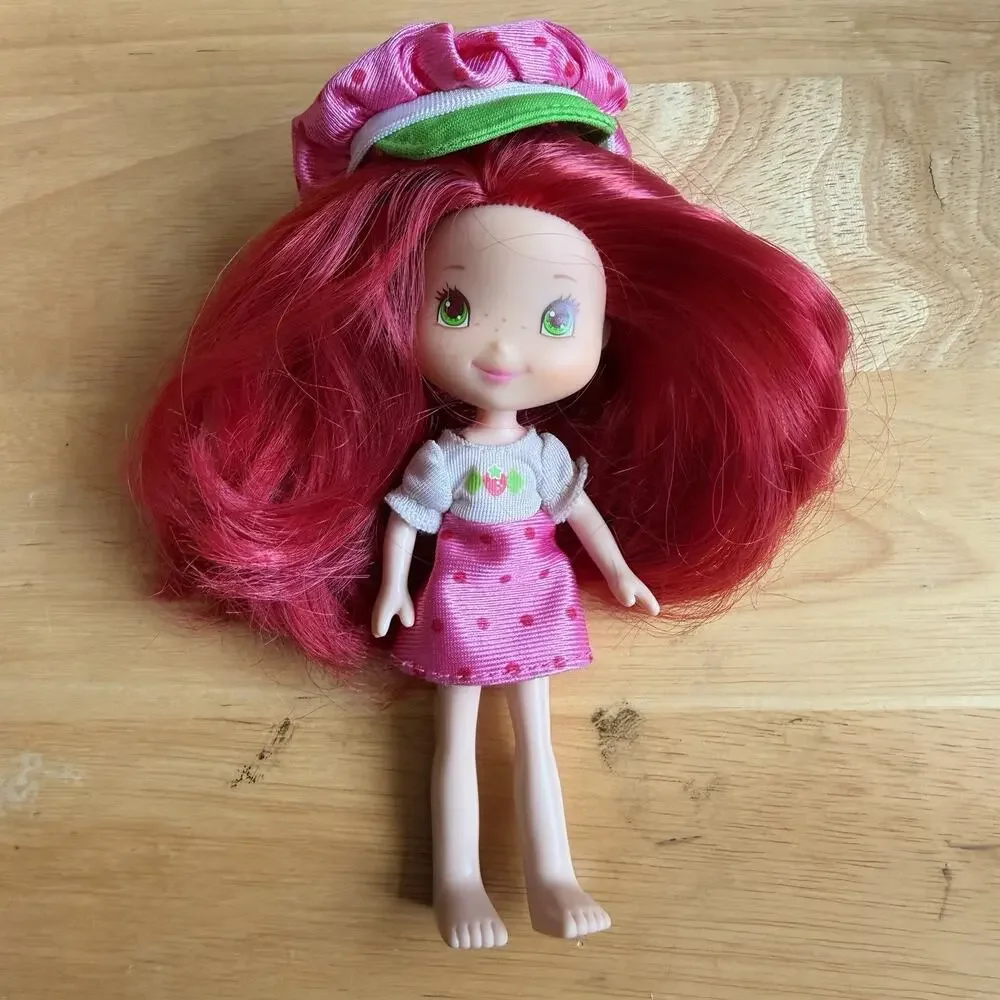 Hasbro 2008 Strawberry Shortcake Berry Best Friends 6 Inch Doll Lot of 7 TCFC